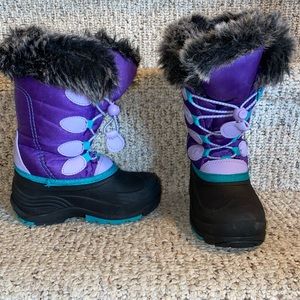 Kamik toddler snow boots Sz 11